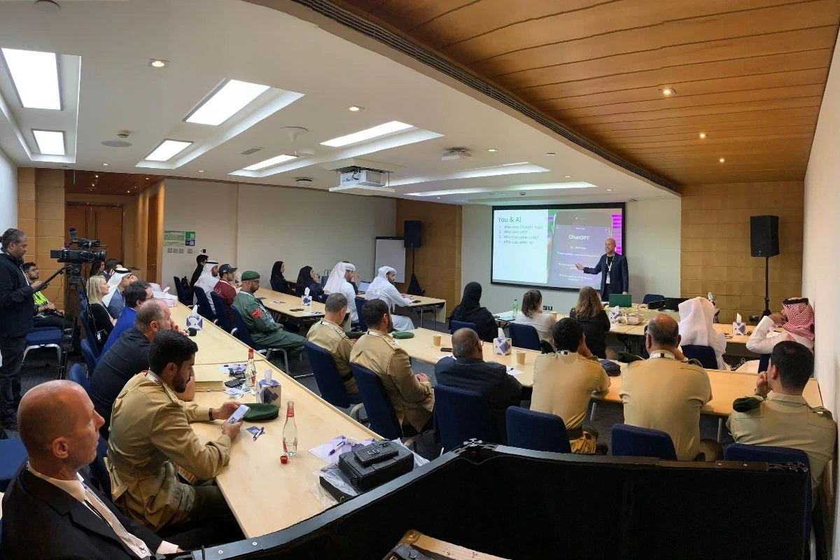 Fahed Bizzari's workshop with Dubai Police